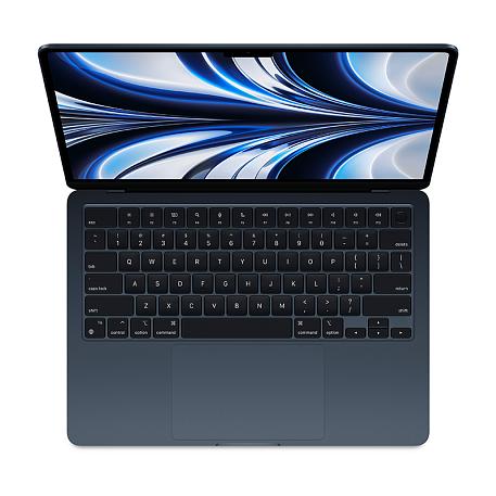 Ноутбук Apple Macbook Air 13" (2022) M2 8 ГБ, 512 ГБ SSD (MLY43), "тёмная ночь" - 2