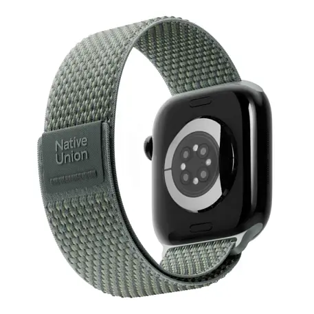Ремешок Native Union Active Sport Loop для Apple Watch 44 / 45 / 46 / 49mm нейлон зелёный - 2
