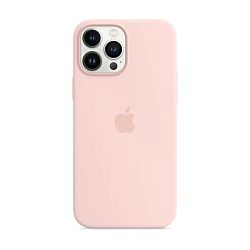 Клип-кейс (накладка) Apple Silicone Case MagSafe для Apple iPhone 13 Pro Max силикон, Chalk Pink