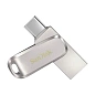 USB-флешка SanDisk Ultra Dual Drive Luxe USB Type-C 128 ГБ (USB 3.2 Gen 1) серебристый - 2
