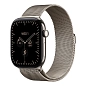 Умные часы Apple Watch Series 12 46mm GPS + Cellular Natural Titanium Case Natural Milanese Loop M/L