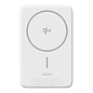 Внешний аккумулятор с беспроводной зарядкой WIWU Magnetic Power Bank Qi2 10000 мАч 30 Вт белый