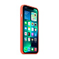 Клип-кейс (накладка) Apple Silicone Case MagSafe для Apple iPhone 13 Pro (Уценка) Nectarine (хорошее состояние, точка на чехле) - 3
