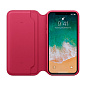 Чехол-книжка Apple Leather Folio для Apple iPhone X