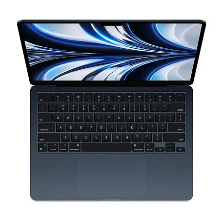 Ноутбук Apple Macbook Air 13" (2022) M2 16 ГБ, 256 ГБ SSD (MC7X4 ), "тёмная ночь" - 2