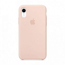 Клип-кейс (накладка) Apple Silicone Case для Apple iPhone Xr силикон, Pink Sand