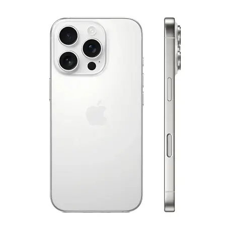 Смартфон Apple iPhone 16 Pro 128 ГБ "белый титан" (eSim) - 2