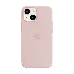 Клип-кейс (накладка) Silicone Case для Apple iPhone 13 силикон, тёмно-кремовый