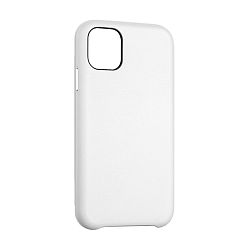 Клип-кейс (накладка) K-DOO Noble Collection для Apple iPhone 12 Mini кожа, белый