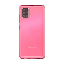 Клип-кейс (накладка) Samsung Araree A Cover для Samsung Galaxy A51 полиуретан, красный