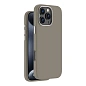 Клип-кейс (накладка) Deppa Liquid Silicone Magsafe для Apple iPhone 16 Pro Max силикон, серый