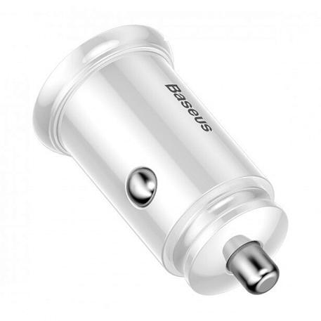 Автомобильное зарядное устройство Baseus Grain Pro A+A 24 Вт белый - 2