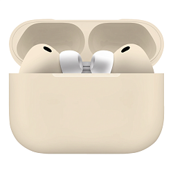 Беспроводные наушники Apple AirPods Pro 3 кремово-белый глянец (полная покраска)