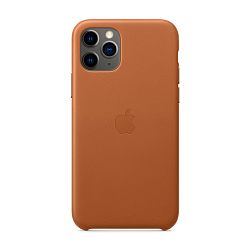 Клип-кейс (накладка) Apple Leather Case для Apple iPhone 11 Pro кожа, Saddle Brown