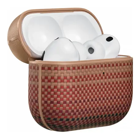 Кобура Pitaka MagEZ Case для Apple AirPods Pro 3 кевлар (арамид), "закат" (APM2502) - 3