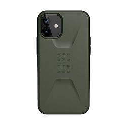 Клип-кейс (накладка) UAG Civilian для Apple iPhone 12 Mini поликарбонат, оливковый