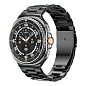 Браслет Metal Block для Samsung Galaxy Watch 8/8 Classic сталь чёрный