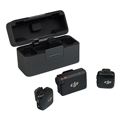 Микрофон беспроводной DJI MIC Mini Transmitter (1 TX  + 1 RX), чёрный