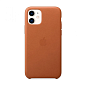Клип-кейс (накладка) Apple Leather Case для Apple iPhone 11 кожа, Saddle Brown