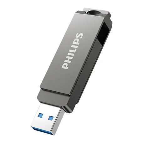 USB-флешка Philips 2-in-1 USB 3.2 - Type-C 16 ГБ (USB 3.2 (Type-C)) серебристый - 2