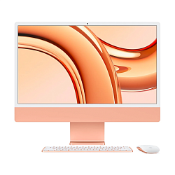 Моноблок Apple iMac 24" M3 (10-core GPU) 8 ГБ, 256 ГБ SSD (MQRX3), оранжевый 