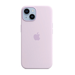 Клип-кейс (накладка) Silicone Case для Apple iPhone 14 силикон, лавандовый