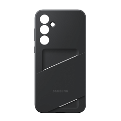 Клип-кейс (накладка) Samsung Card Slot Case для Samsung Galaxy A35 полиуретан, чёрный