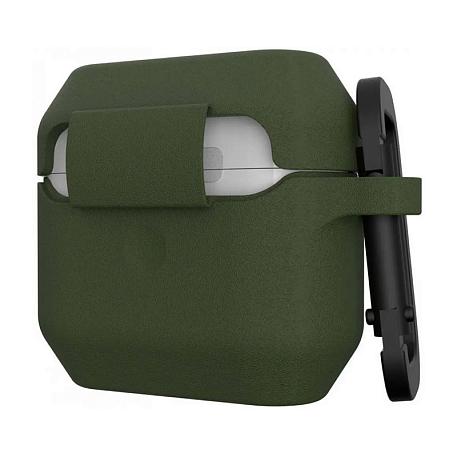 Кобура UAG Standard Issue Silicone_001 для Apple AirPods 3 силикон, оливковый - 3