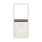 Клип-кейс (накладка) Samsung Silicone Case with Ring для Samsung Galaxy Z Flip 5 силикон, кремовый - 6