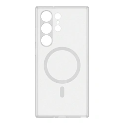 Клип-кейс (накладка) Borasco Ice Magnet Case для Samsung Galaxy S26 Ultra полиуретан, поликарбонат, прозрачный матовый