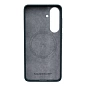 Клип-кейс (накладка) Magssory Eco Leather Case для Samsung Galaxy S26 Plus экокожа, микрофибра, чёрный - 2