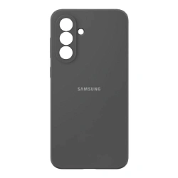 Клип-кейс (накладка) для Samsung Galaxy A56 силикон, серый