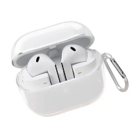 Кобура VLP Charm Case для Samsung Galaxy Buds 3 / 3 Pro силикон, прозрачный