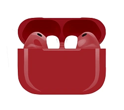 Беспроводные наушники Apple AirPods Pro 3 "сигнальный красный" глянец (полная покраска)