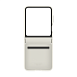 Клип-кейс (накладка) Samsung Eco-Leather Case для Samsung Galaxy Z Flip 5 экокожа, кремовый - 6