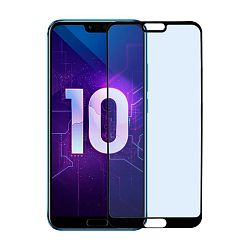 Защитное стекло 3D Premium для Honor 10, черная рамка