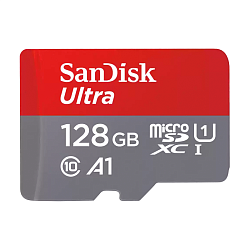 Карта памяти SanDisk Ultra A1, 128 ГБ