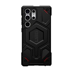 Клип-кейс (накладка) UAG Monarch Pro для Samsung Galaxy S23 Ultra поликарбонат, кевлар, чёрный