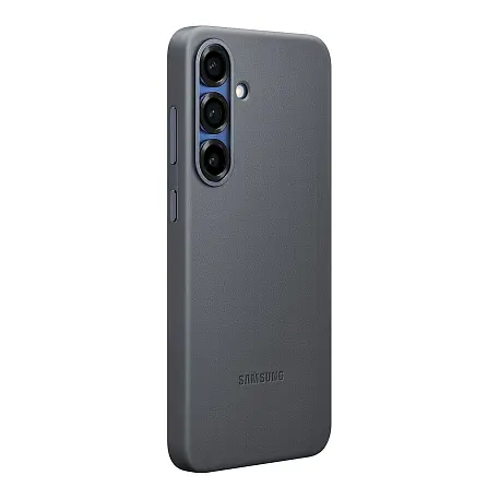 Клип-кейс (накладка) Samsung Kindsuit Case для Samsung Galaxy S25 Plus экокожа, поликарбонат, чёрный - 2