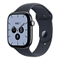 Умные часы Apple Watch Series 12 46mm GPS + Cellular Night Blue Ceramic Case Navy Blue Sport Band M/L