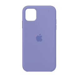 Клип-кейс (накладка) Apple Silicone Case закрытый для Apple iPhone 11 силикон, лавандовый