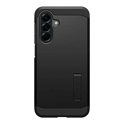 Клип-кейс (накладка) Spigen Tough Armor для Samsung Galaxy A56 полиуретан, поликарбонат, чёрный
