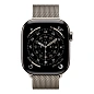 Умные часы Apple Watch Series 11 42mm GPS + Cellular (Уценка) Natural Titanium Case Natural Milanese Loop One Size (отличное состояние, активирован) - 2