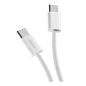 Дата-кабель Deppa Original XL Cable Type-C to Type-C 2 м, белый