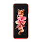 Клип-кейс (накладка) Samsung Silicone cover With Ring для Samsung Galaxy Z Flip 3