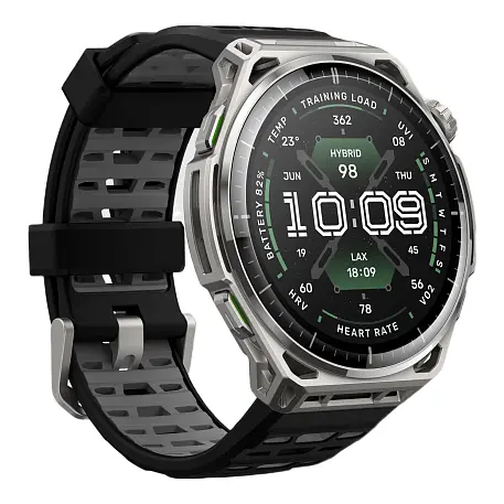 Умные часы Xiaomi Amazfit Balance 3 серый (чёрный ремешок) - 4
