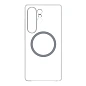 Клип-кейс (накладка) Clear Case MagSafe для Samsung Galaxy S25 Ultra поликарбонат, прозрачный
