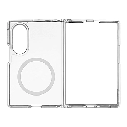 Клип-кейс (накладка) uBear Real Mag Case для Samsung Galaxy Z Fold 8  поликарбонат, термополиуретан, прозрачный