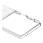 Клип-кейс (накладка) uBear View Case для Samsung Galaxy Z Flip 7 поликарбонат, прозрачный - 3