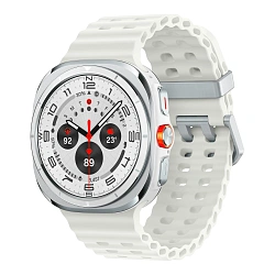 Умные часы Samsung Galaxy Watch Ultra 2025 47мм (LTE) "белый титан"